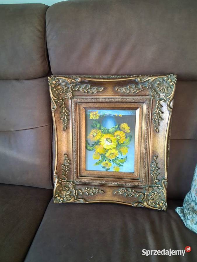 Sprzedam obraz malowanym w pięknej ramie Wrocław