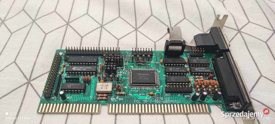 Kontroler HDD FDD COM12 Game Port LPT ISA wewnętrzny Dyski Chełmża