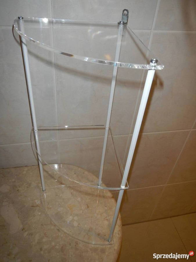 półka prysznicowa pod prysznic narożna (na kosmetyki)
