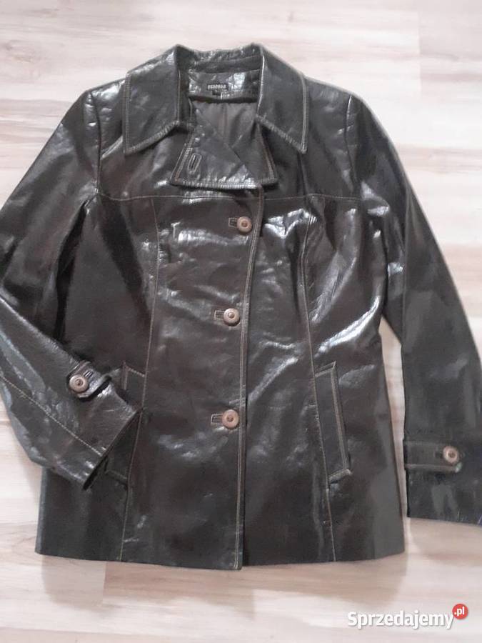 kurtka płaszczyk skóra naturalna L Wiosenna/Jesienna  Gdańsk