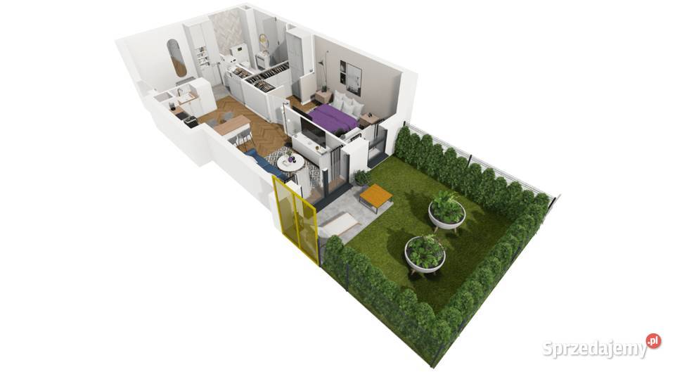 Nowe mieszkanie stan deweloperski 4189 m2 2 41.89m2 Lublin