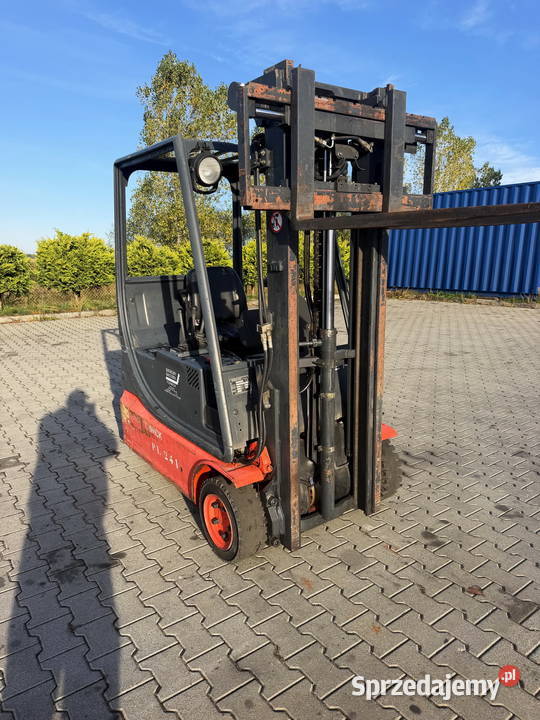 wózek widłowy elektryczny LINDE E14 wolny skok łódzkie Działoszyn