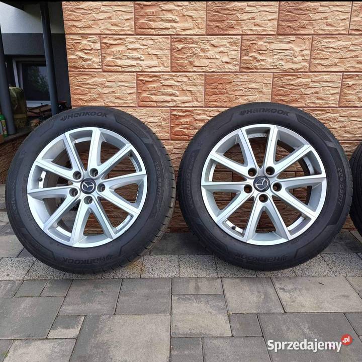 Koła felgi mazda 17 22555 r17 Grajewo sprzedam