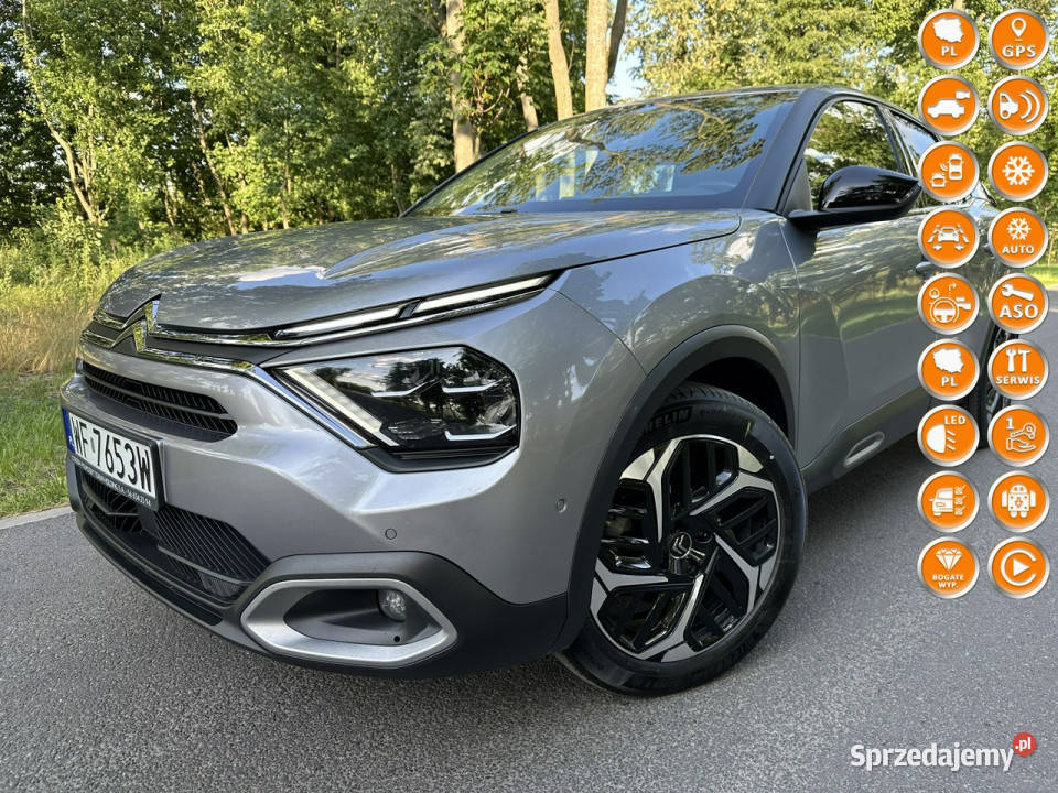 Citroen C4 15 BlueHDi 2022 Navi Full Led Alu 18 światła przeciwmgielne Józefkowo
