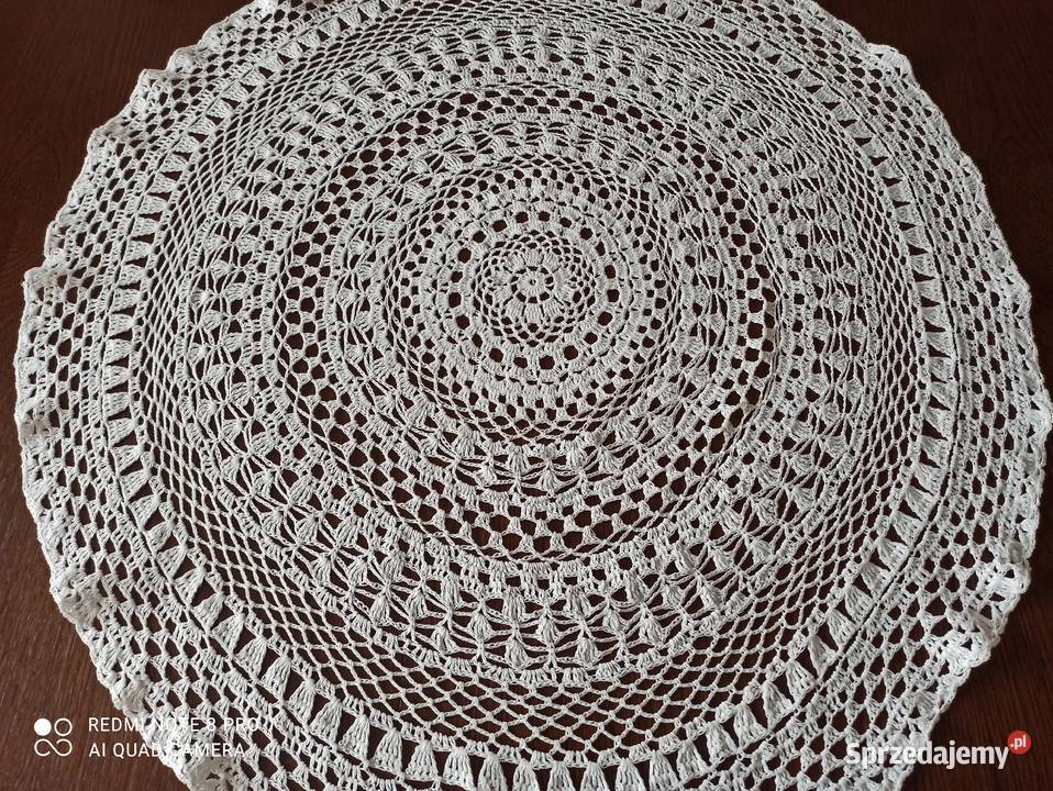 Serweta ręcznie robiona śr 90