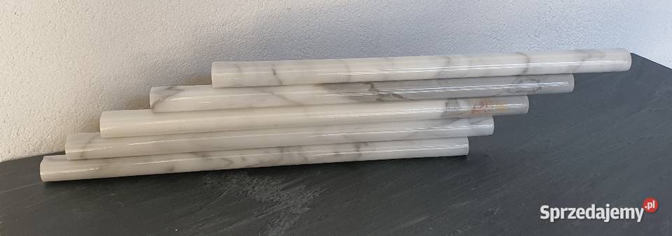 Wałek marmurowy ozdobny ścienny Bianco Calacatta dolnośląskie Bielawa