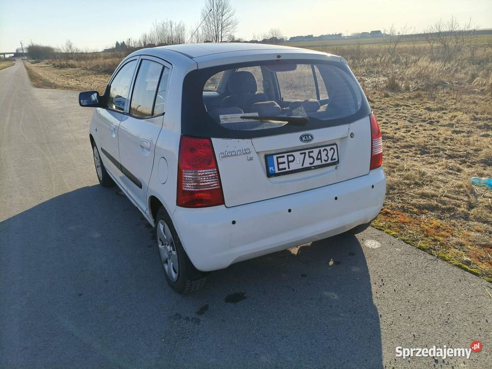 Kia Picanto 10 2007 ważne OC i PT ekonomiczne 999cm3 Piotrków Trybunalski