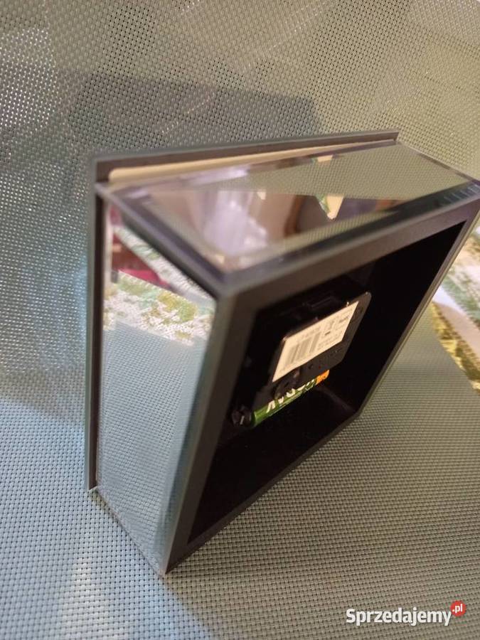 Zegar bładny firmowy LEONARDO w szklanej oprawie Warszawa