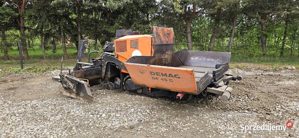 Rozściełacz do asfaltu demag df45 Pozostałe Limanowa