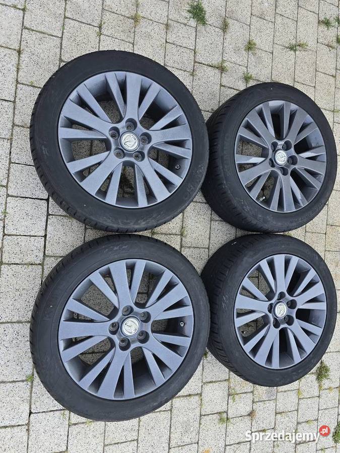 4 felgi aluminiowe ALU r17 7jx17 et60 5x1143 Legnica