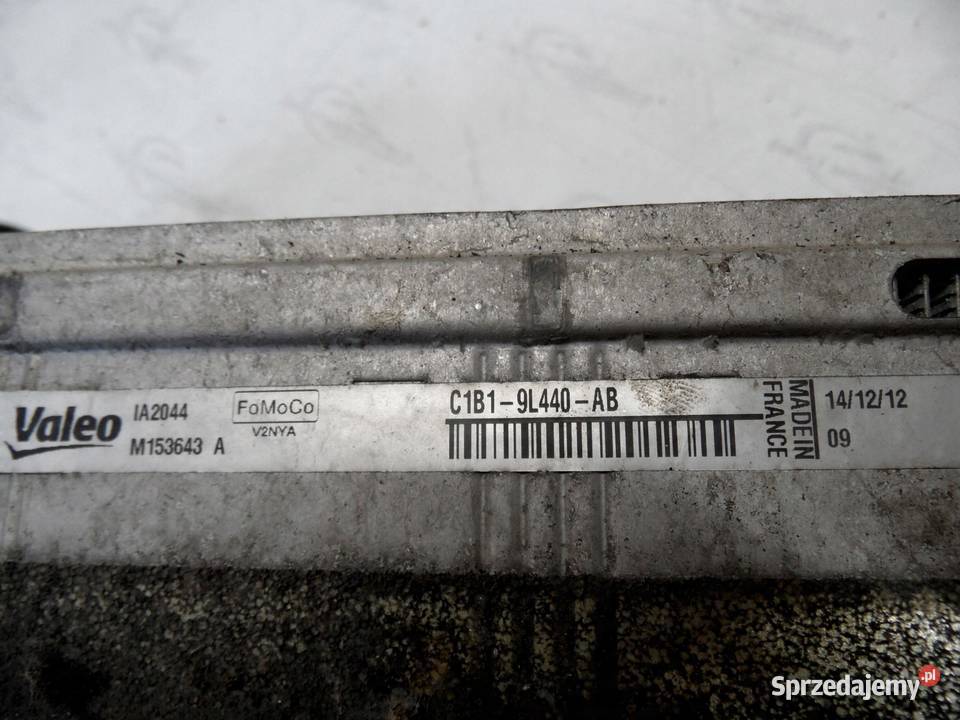 FORD FIESTA MK7 VII LIFT 13r intercooler osobowe