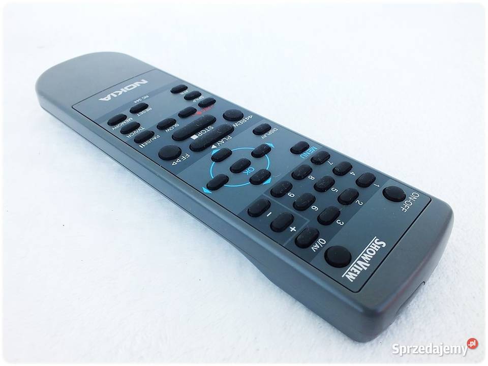 Pilot NOKIA RC344 ShowView do magnetowidów VHS Żary