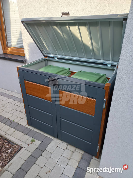 Zabudowa koszy na śmieci wiata śmietnikowa Pozostałe zachodniopomorskie