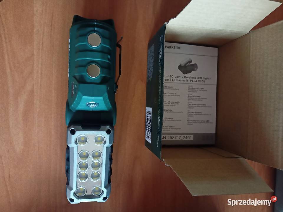 PARKSIDE lampka ładowarka z akumulatorem 2Ah