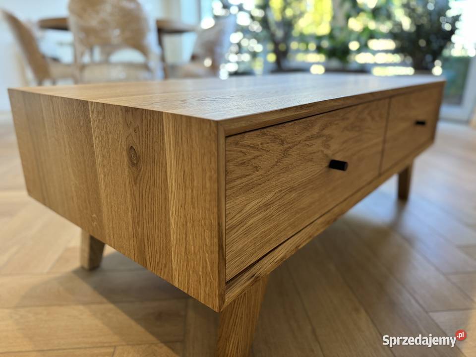 Ława dębowa z szufladami Złochowice