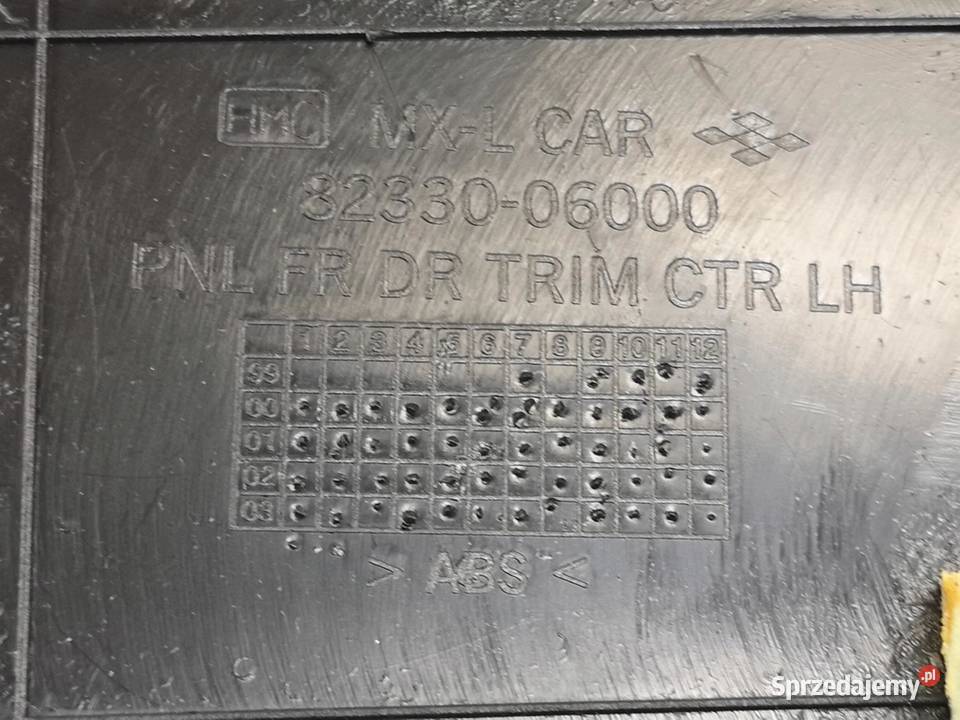 BOCZEK DRZWI LEWY PRZÓD HYUNDAI ATOS 19972003