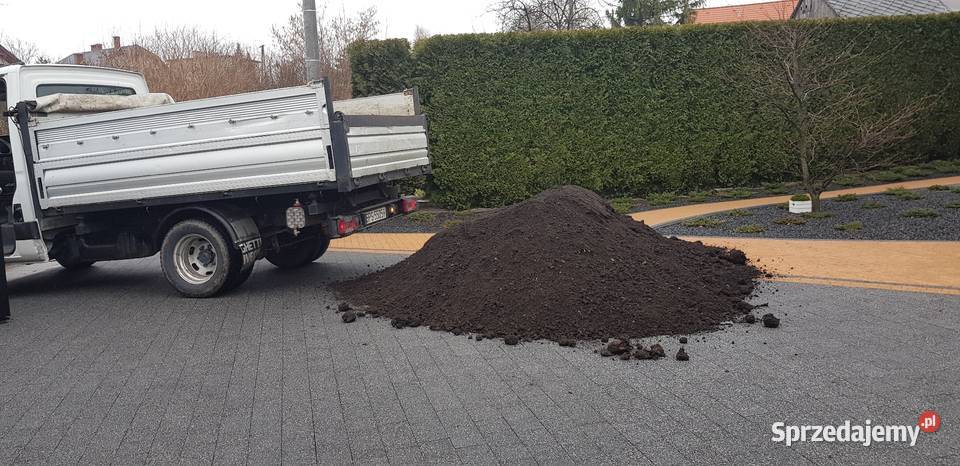 Ziemia ogrodowa czarna humus z przywozem sprzedam