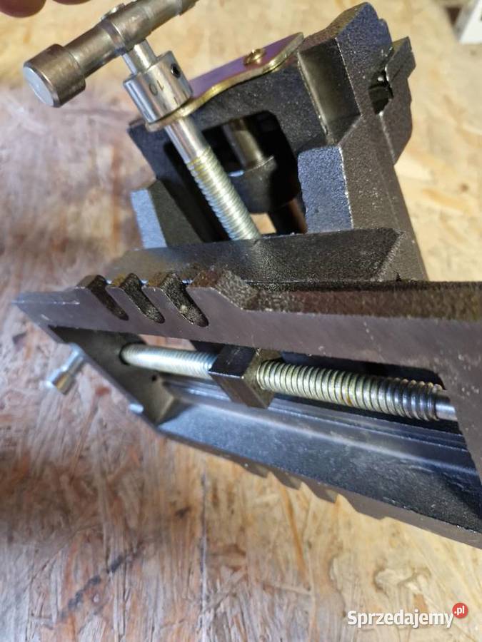 Imadło krzyżowe maszynowe dwuosiowe 125mm 5 Głogowa