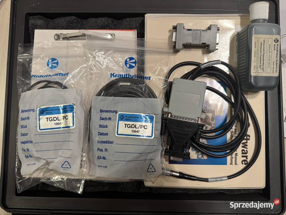 Grubościomierz ultradźwiękowy Krautkramer DMS Bydgoszcz