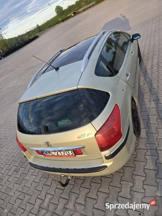 Peugeot 407 sw kombi możliwa zamiana Mława