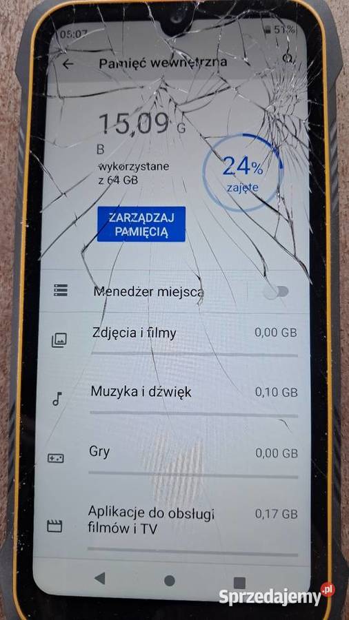 Telefon Cubot KingKong 6 464GB Sprawny zbita kujawsko-pomorskie sprzedam