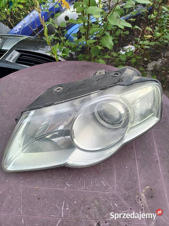 Reflektor vw passat B6 lewy H7 Lampy przednie śląskie Gliwice