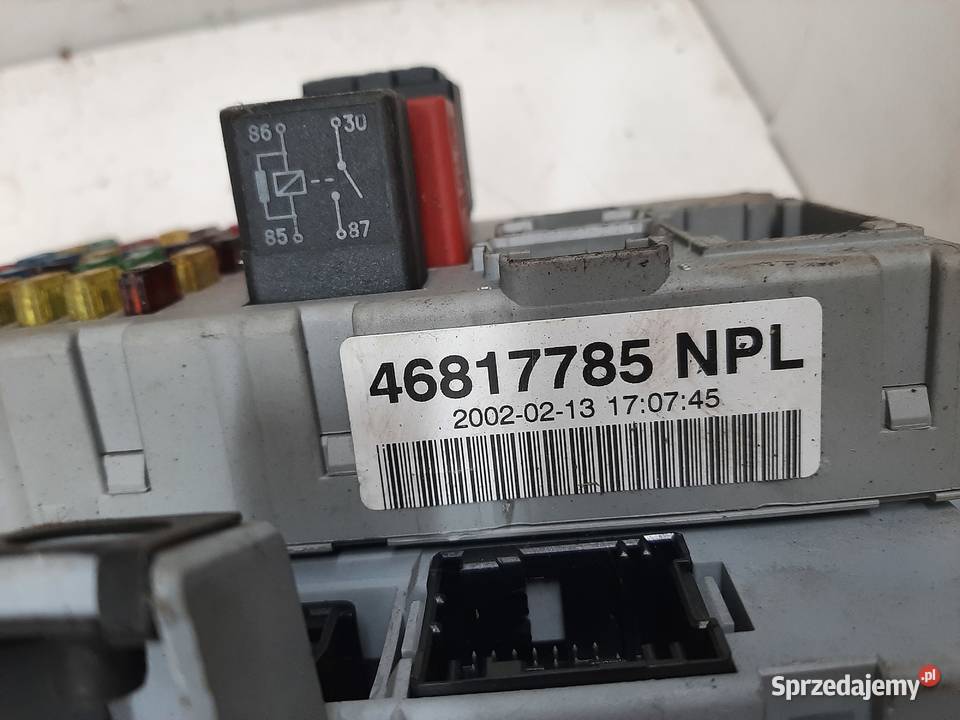 MODUŁ BSI FIAT PUNTO Albea Doblo 46817785 NPL Ksawerów