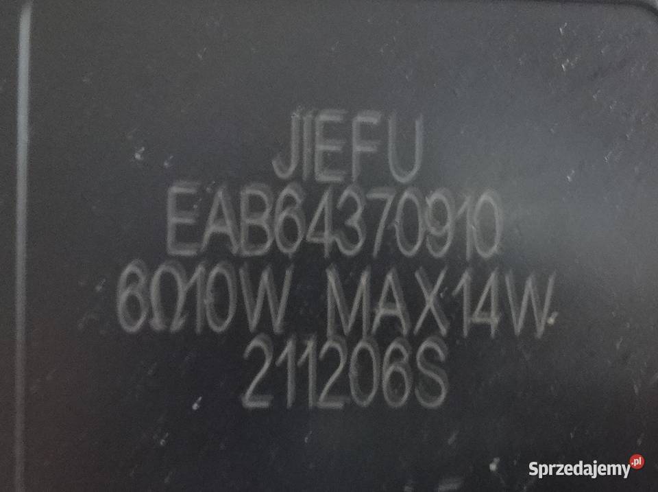 Głośniki EAB64370910 6 Ohm LG 50UP75003LF Szczecin