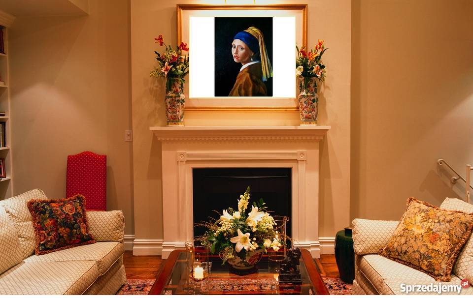 Obraz olejny Dziewczyna z perłą wierna kopia Gdańsk