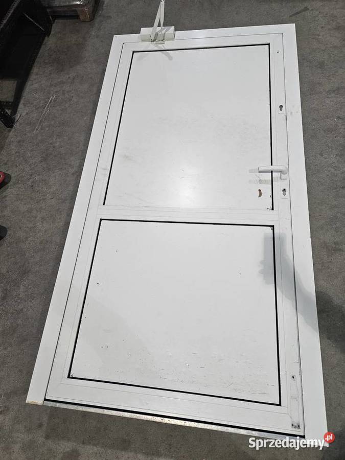 Drzwi aluminiowe z ościeżnicą podwójny zamek Drzwi zewnętrzne Rzeszów