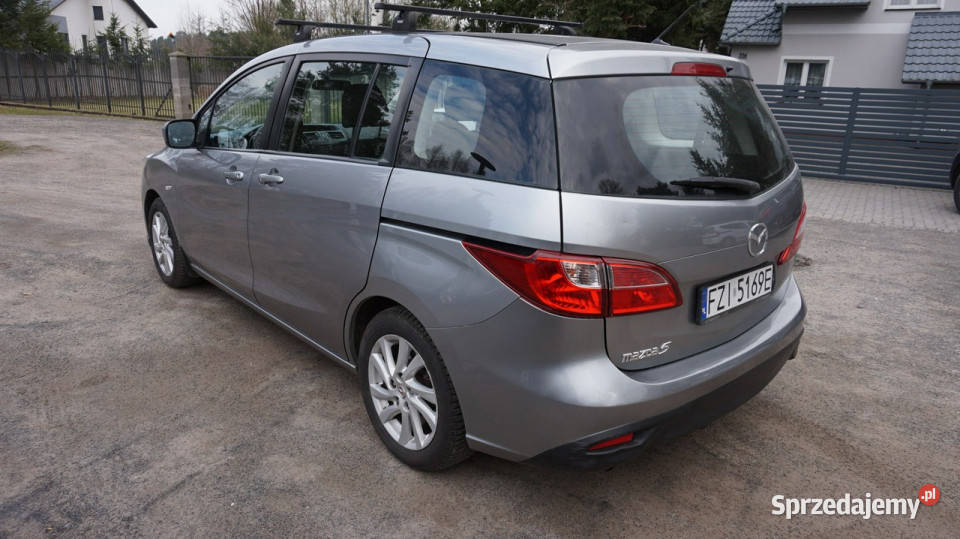 Mazda 5 zarejestrowany ubezpieczony Gwarancja II komputer pokładowy Mazda Zielona Góra sprzedam
