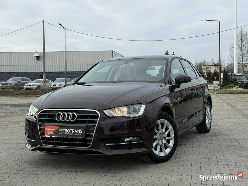 Audi A3 Sportback 16 TDI 105 Nawigacja Tempomat elektrochrom. lusterka boczne Mrągowo