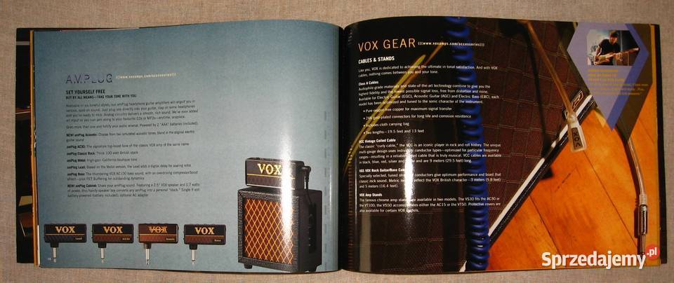VOX Complete Catalogue Volume 12 amps guitar Kępice