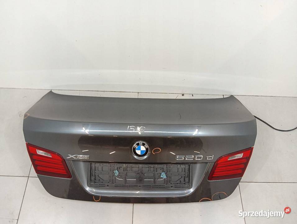 KLAPA TYŁ SZARA SEDAN Bmw Seria 5 VI 2010