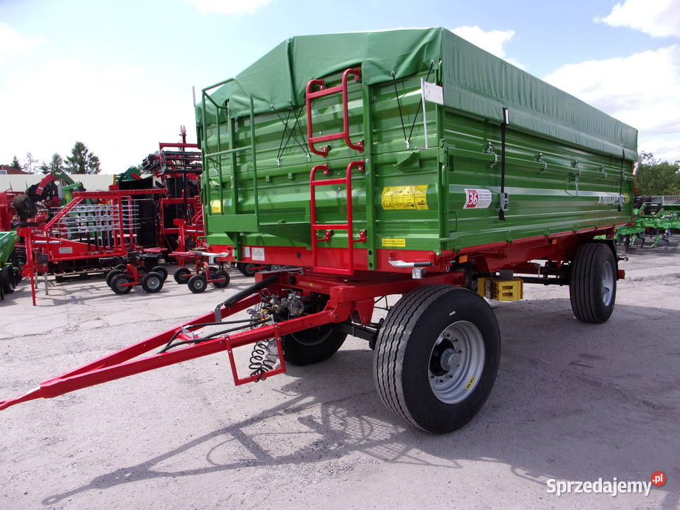 NOWA Przyczepa rolnicza PRONAR PT612L paletowa w nieuszkodzony sprzedam