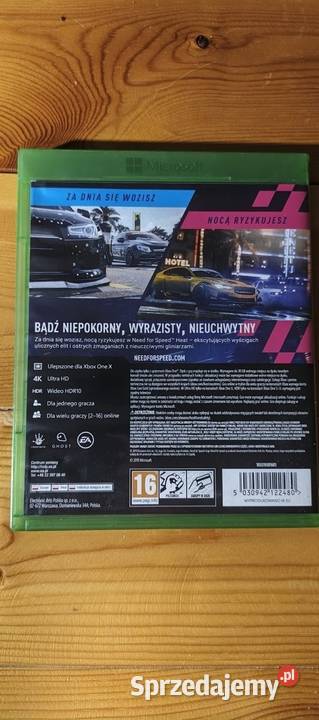 Need for Speed Heat Xbox One gra oryginalna z