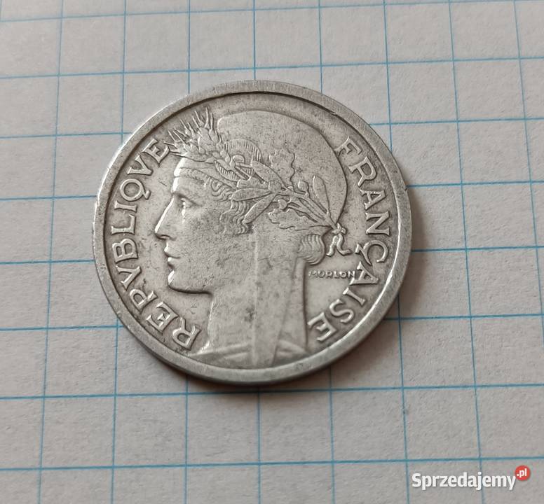 1 FRANK 1 FRANC 1945 FRANCJA Piszczac