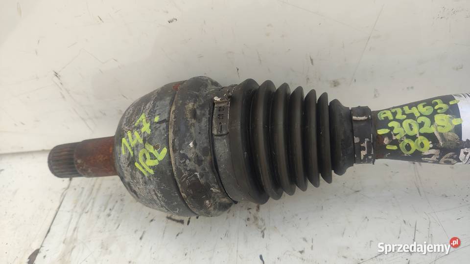 147MERCEDES AKLASA W246 15 16 CDI PÓŁOŚKA osobowe