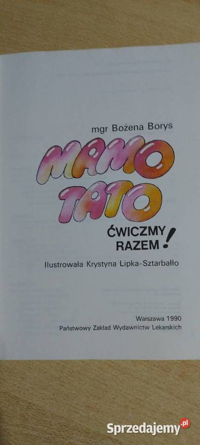 Mamo Tato ćwiczmy razem Bożena Borts Mamo Tato