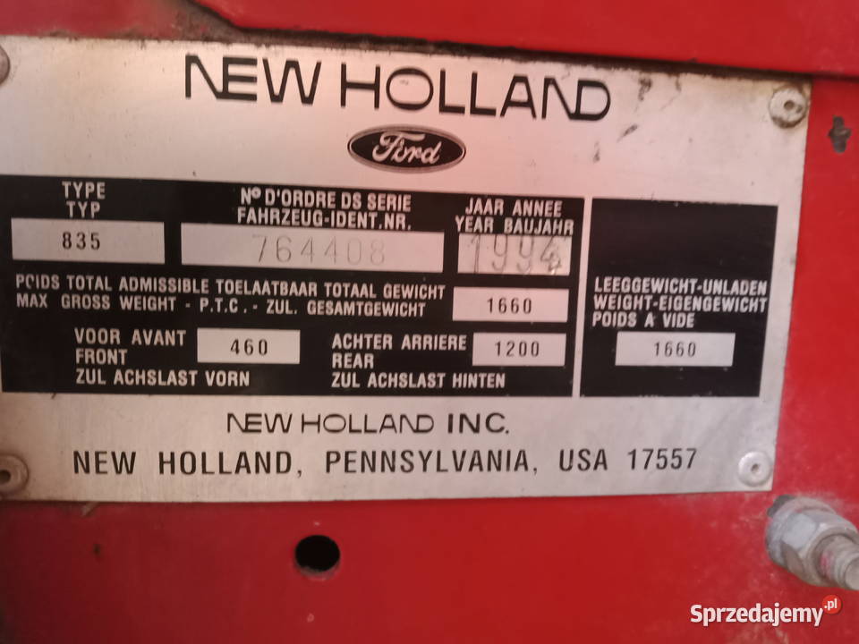 Holland 835 kujawsko-pomorskie Żnin