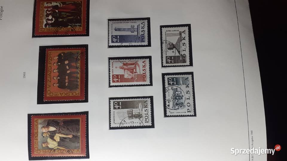 Znaczki Poczty polskiej Ciasna