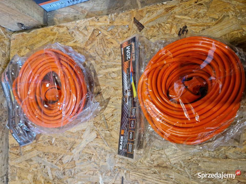 PRZEDŁUŻACZ ELEKTRYCZNY BLACK 20M 3X15MM IP20 sprzedam