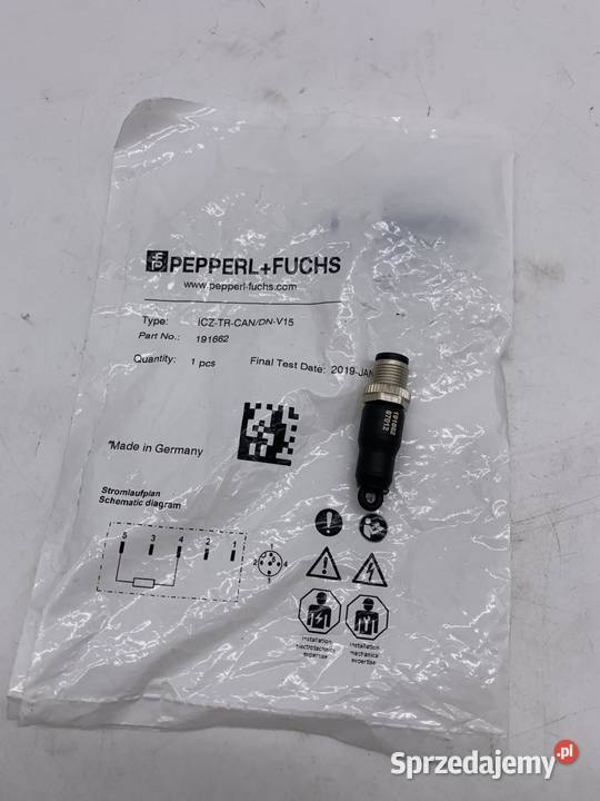Pepplerl Fuchs ICZTRCANDNV15 Terminal resistor Warszawa