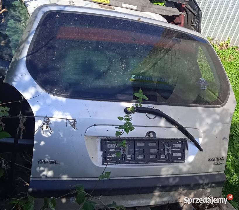 Klapa tylna Szyba tylna z klapy Opel Zafira A I małopolskie Kraków