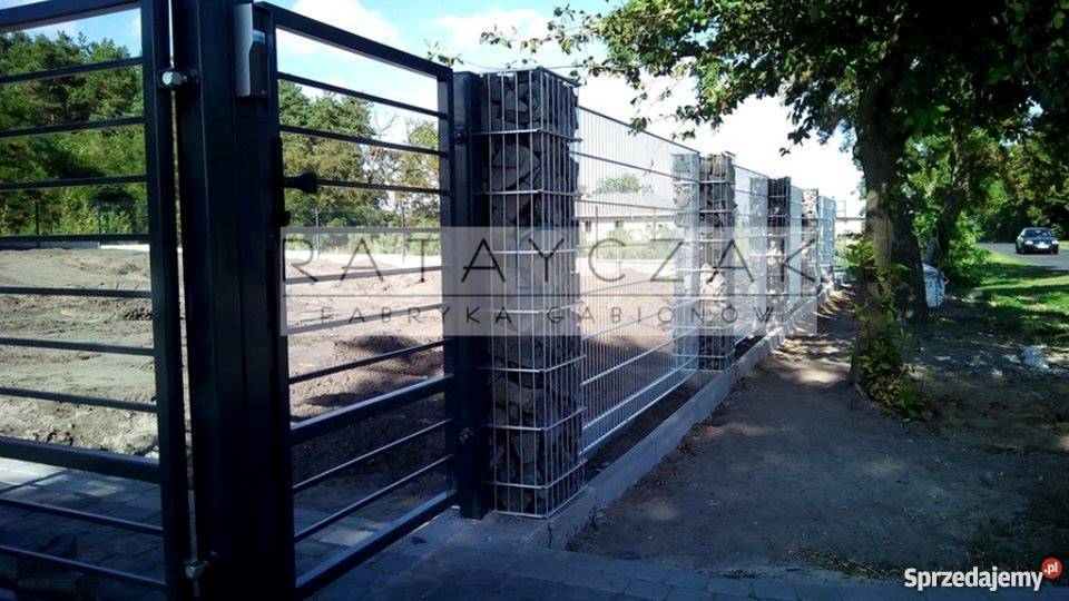 Słup Gabion Gabiony Kosze gabionowe Gambion Ogrodzenia i bramy Toruń sprzedam