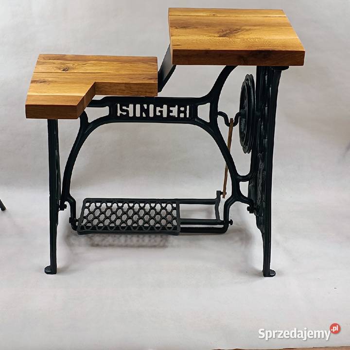 Blat blaty dębowe do stolika Singer z maszyny Radomsko