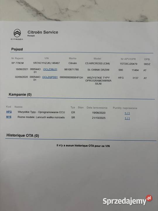 Citroen c5 aircross stan idealny nowy Czerniejewo sprzedam