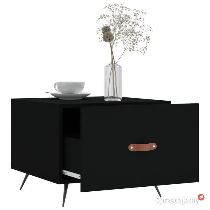 Stoliki kawowe 2 czarne 50x50x40 WM829335 Warszawa