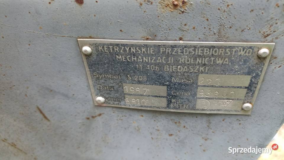 Sadzarka do ziemniaków s208 Hordzież