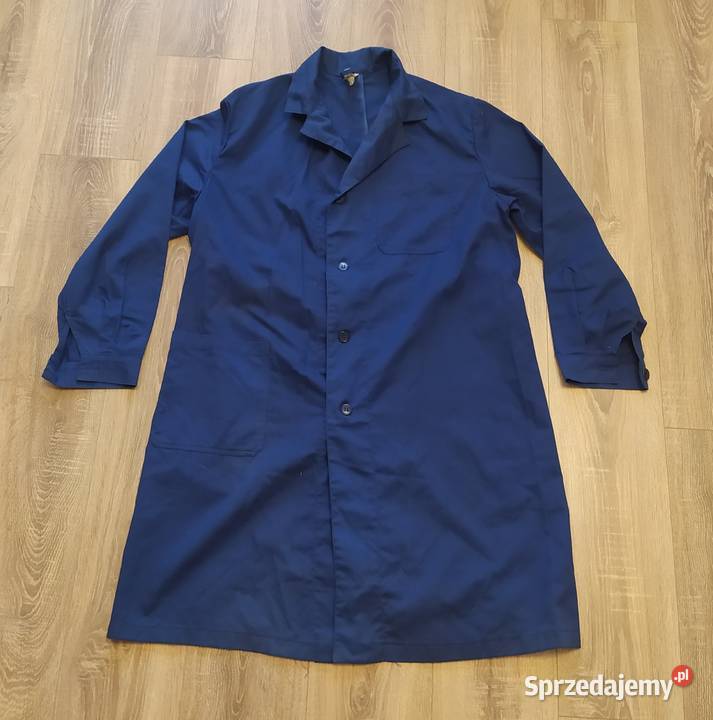 Fartuch męski ciemny niebieski Hajnówka